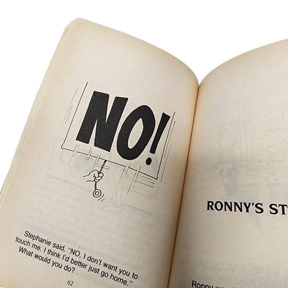Vintage Children's Books, 80s "It's Ok To Say No!" Safety Manual Story Book - Picture 4 of 5